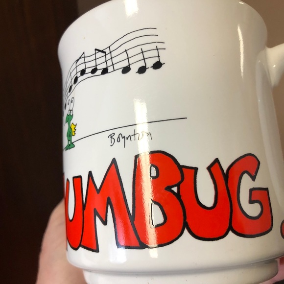 Vintage Christmas Sandra Boynton Mug Bah Humbug - Picture 8 of 8